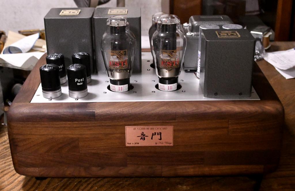 300B stereo tube amplifier class A1, 10W output